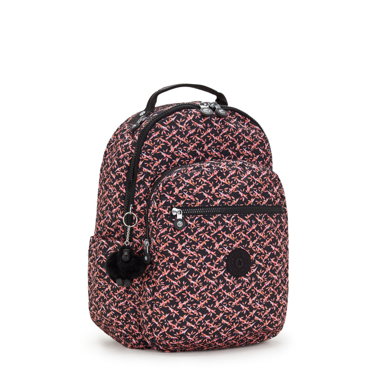 KIPLING Large Backpack Female Dancing Bouquet Seoul I6269-46X