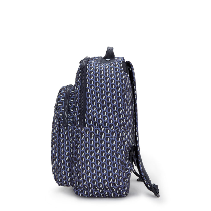 KIPLING Large Backpack Female 3D K Blue Seoul I6269-4JS