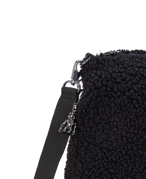 KIPLING Medium shoulderbag (with removable straps) Female Black Fuzz Pollie M I6331-5PF