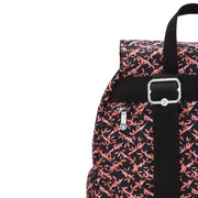 حقيبة ظهر صغيرة من KIPLING حقيبة ظهر صغيرة للإناث Dancing Bouquet City Zip S I6345-46X