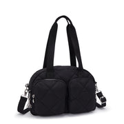 KIPLING Medium shoulderbag (with removable shoulderstrap) Female Cosmic Black Quilt Cool Defea I6560-95R