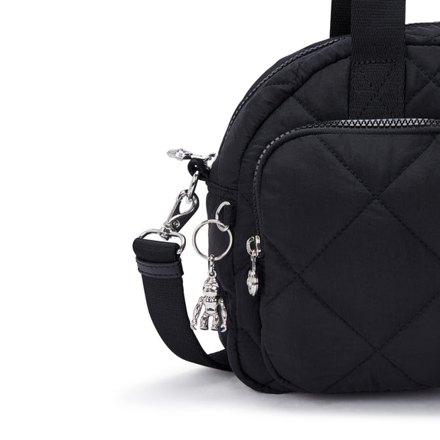 KIPLING Medium shoulderbag (with removable shoulderstrap) Female Cosmic Black Quilt Cool Defea I6560-95R