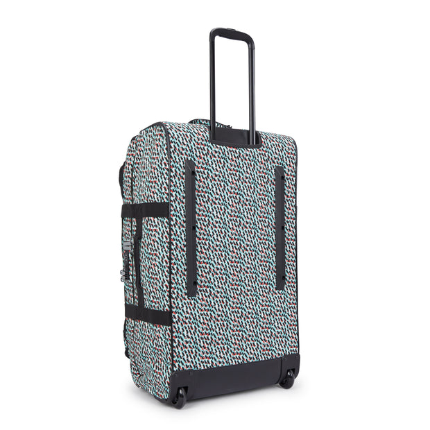 Kipling Large Wheeled Luggage Female Abstract Print Aviana L  -  I6584-GN6