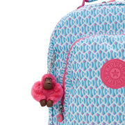 KIPLING Large backpack (with laptop protection) Female Dreamy Geo C Class Room