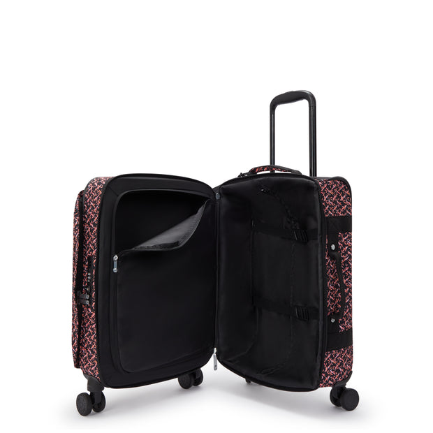 KIPLING Small cabin size wheeled luggage Female Dancing Bouquet Spontaneous S I7211-46X