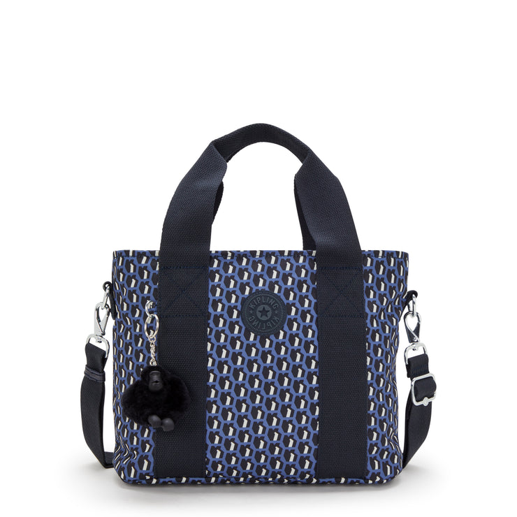 KIPLING Medium tote (with removable shoulderstrap) Female 3D K Blue Minta M I7229-4JS