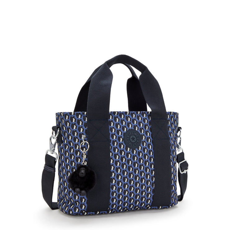 KIPLING Medium tote (with removable shoulderstrap) Female 3D K Blue Minta M I7229-4JS