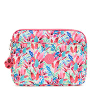 KIPLING 13" Padded Laptop Sleeve Female Flamingo Leaves Laptop Slv13