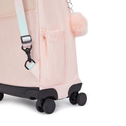 KIPLING Large wheeled backpack (with laptop protection) Female Blush Metallic New Zea