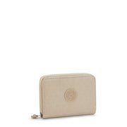 KIPLING Medium Wallet Female Signature Beige Embossed Money Love I7276-96A