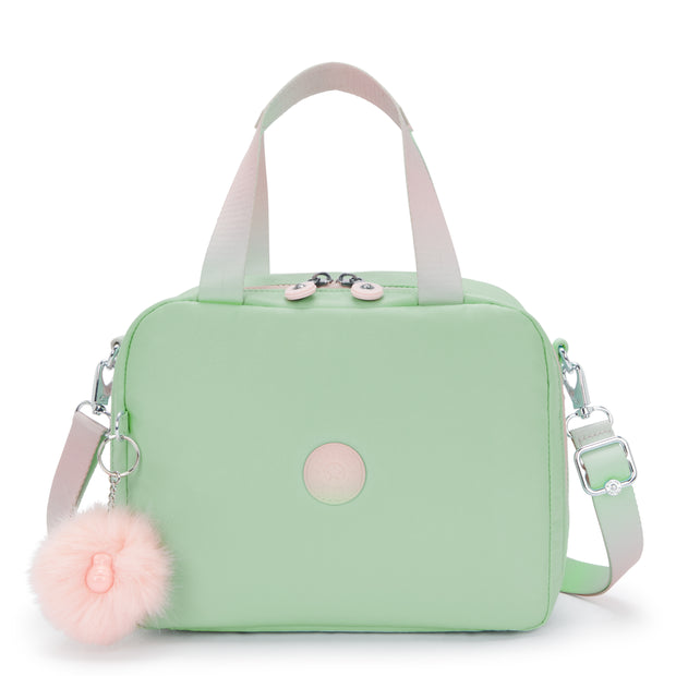 KIPLING Large lunchbox (with trolley sleeve) Female Soft Green Met Miyo