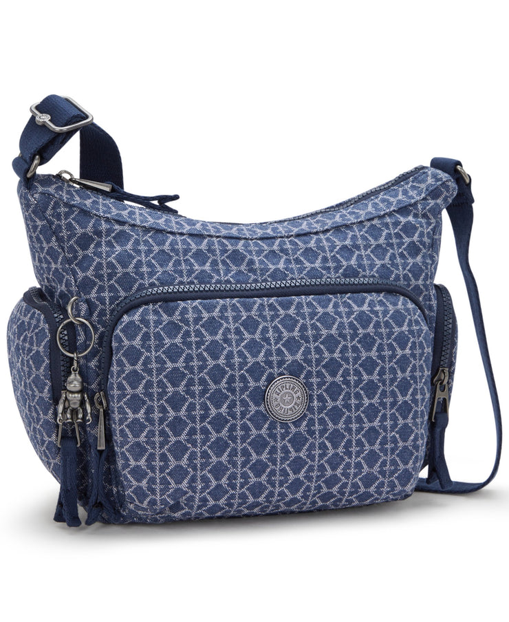 KIPLING Medium crossbody Female Signature Denim Gabb S I7367-7PF