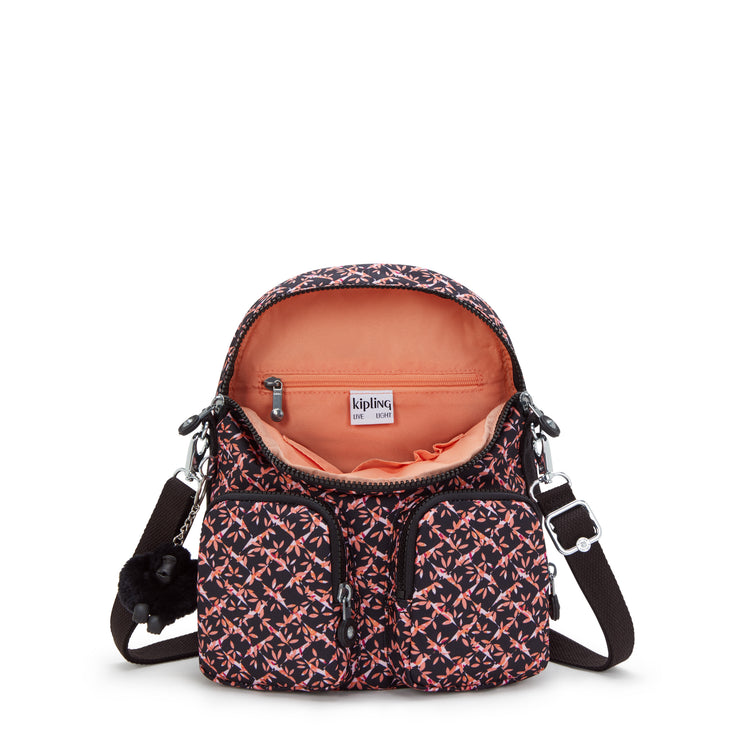 KIPLING Small backpack (convertible to shoulderbag) Female Dancing Bouquet Firefly Up I7452-46X