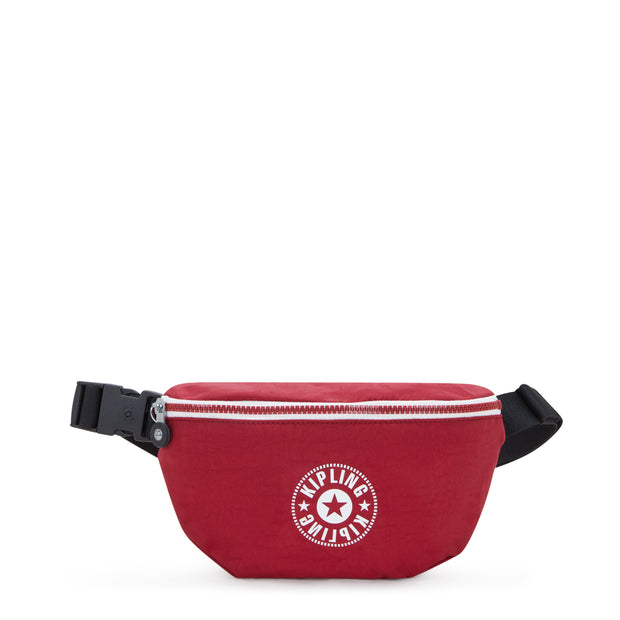 KIPLING Small waistbag Unisex Funky Red Combo Fresh Lite I7465-5MC