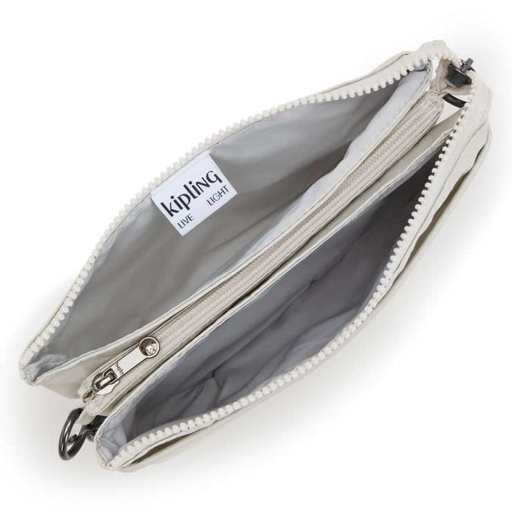 KIPLING Small crossbody (with removable strap) Female Silver Night Riri I7679-8EL