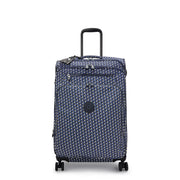 KIPLING Medium expandable spinner Female 3D K Blue New Youri Spin M I7788-4JS