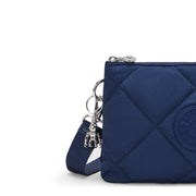 KIPLING Small crossbody (with removable strap) Female Airy Blue Quilt Riri I7824-93U