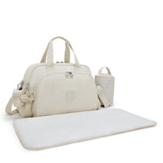 KIPLING Large baby bag (with changing mat) Female Hideaway Beige Camama 10153-7JR