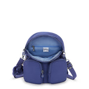 KIPLING Small backpack (convertible to shoulderbag) Female Ocean Blue Firefly Up 12887-24U