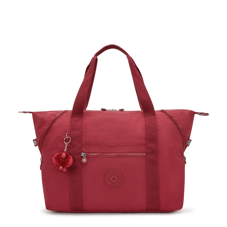 KIPLING Large Tote Unisex Funky Red Art M 13405-4SS