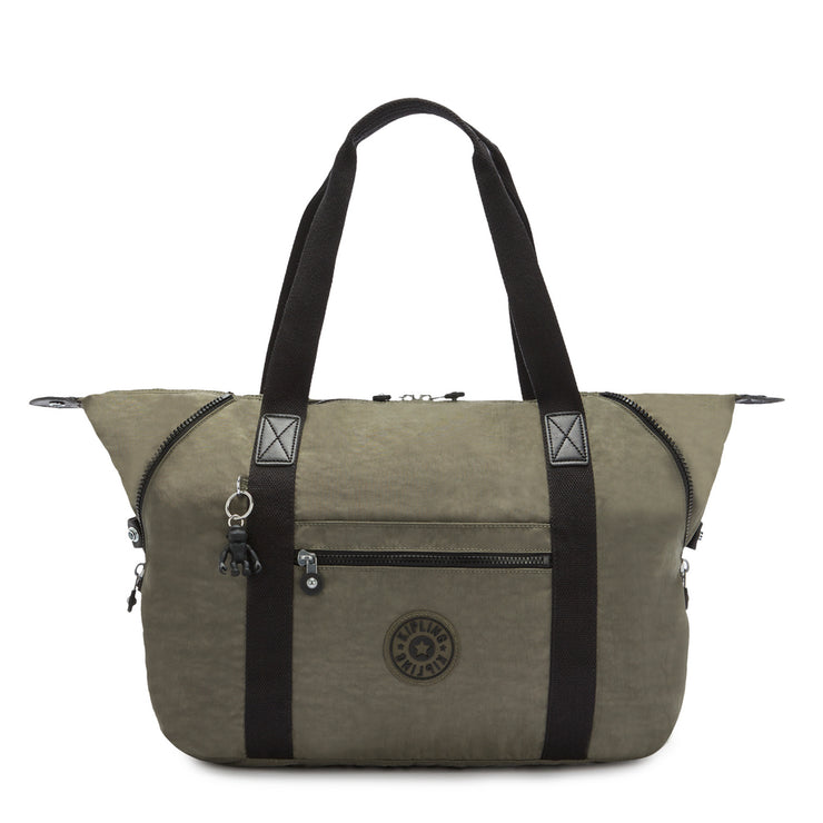 KIPLING Large tote Unisex Green Moss Art M 13405-88D