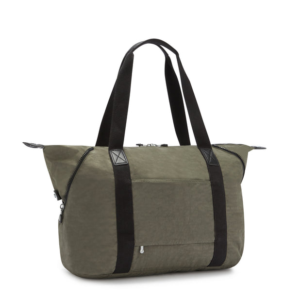 KIPLING Large tote Unisex Green Moss Art M 13405-88D