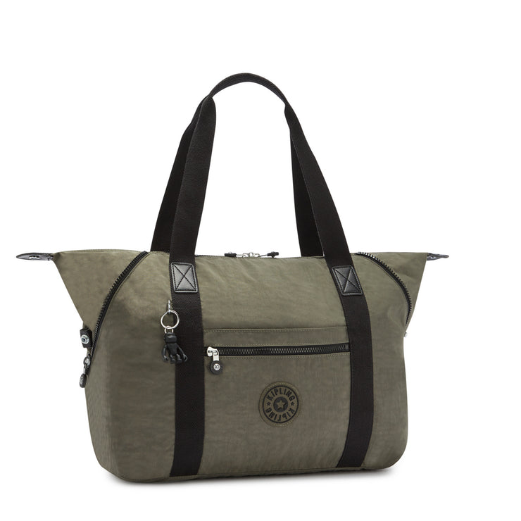 KIPLING Large tote Unisex Green Moss Art M 13405-88D