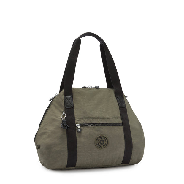 KIPLING Large tote Unisex Green Moss Art M 13405-88D