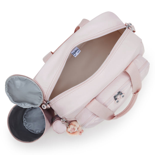 KIPLING Large baby bag (with changing mat) Female Pink Shine Camama 13556-3DZ