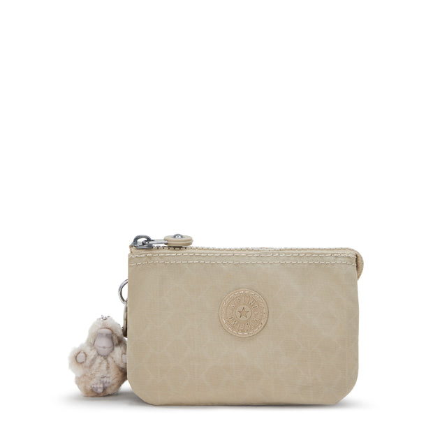 KIPLING Small purse Female Sign Beige Emb Creativity S 15205-96A