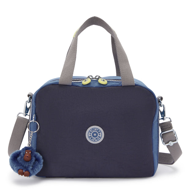 KIPLING Large lunchbox (with trolley sleeve) Unisex Fantasy Blue Bl Miyo