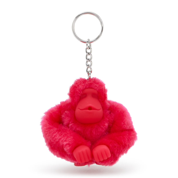 KIPLING Medium monkey keyhangers Female Resort Pink Monkeyclip M 16479-1BN