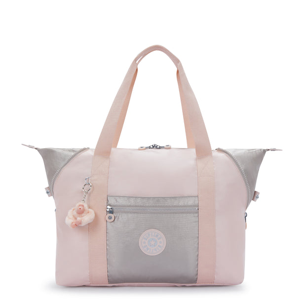 KIPLING Large tote Female Pink Shine Bl Art M 25748-3EL