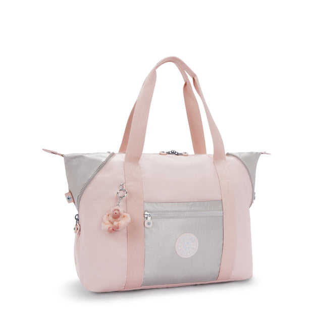 KIPLING Large tote Female Pink Shine Bl Art M 25748-3EL