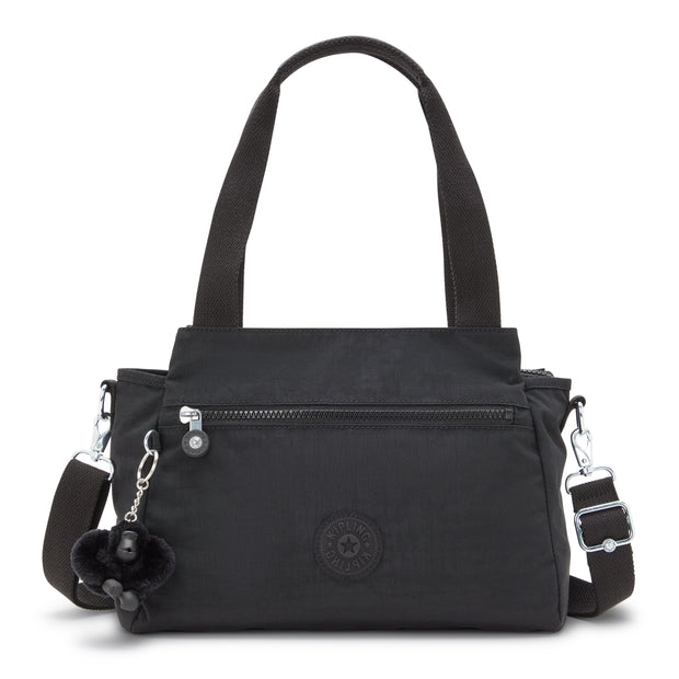 Kipling Medium Shoulderbag (With Removable Shoulderstrap) Female Black Noir Elysia  -  43791-P39