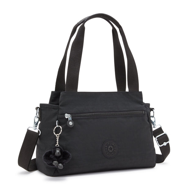 Kipling Medium Shoulderbag (With Removable Shoulderstrap) Female Black Noir Elysia  -  43791-P39