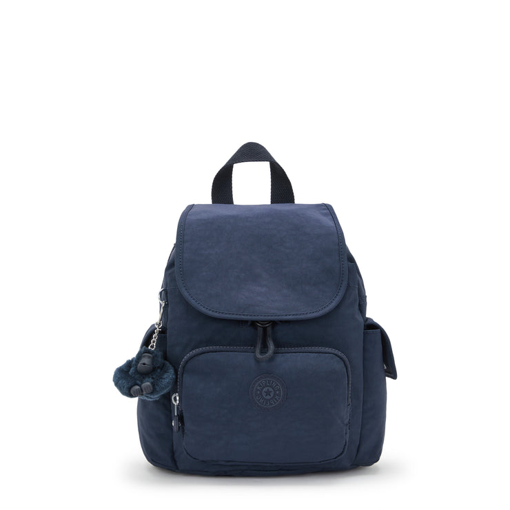 Kipling Small Backpack Female Blue Bleu 2 City Pack Mini  -  I2670-96V