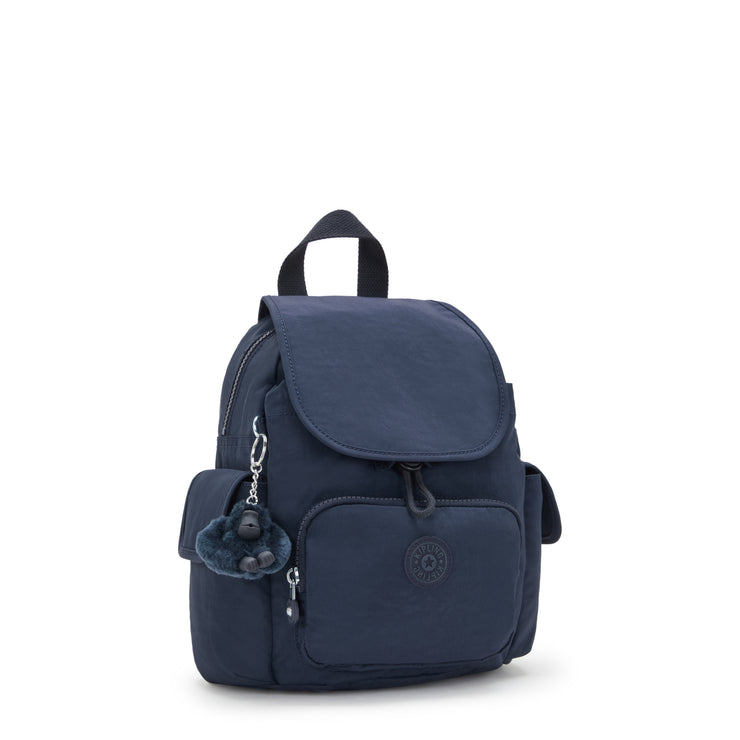 Kipling Small Backpack Female Blue Bleu 2 City Pack Mini  -  I2670-96V