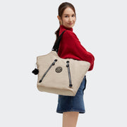 KIPLING Medium tote Female Back To Beige H New Cicely I2888-3RY