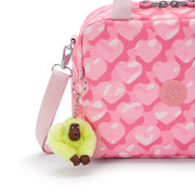 KIPLING Large lunchbox (with trolley sleeve) Female Adorable Hearts Miyo I2989-1NB