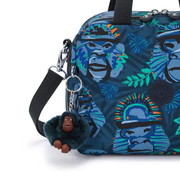 KIPLING Large lunchbox (with trolley sleeve) Unisex Blue Monkey Fun Miyo  -  I2989-8HJ