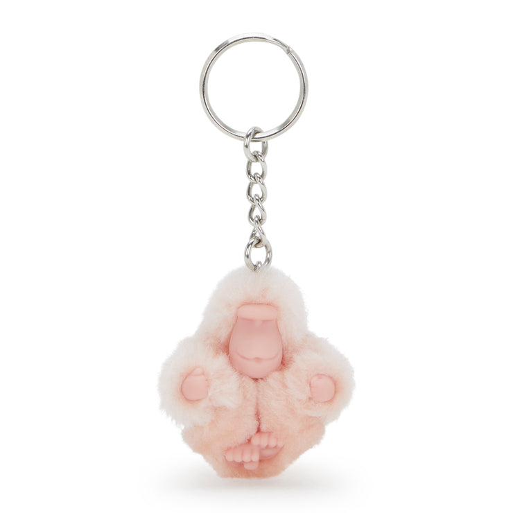 KIPLING Extra Small monkey keyhangers Female Pink Shine Monkeyclip Xs Kh I3088-3DZ