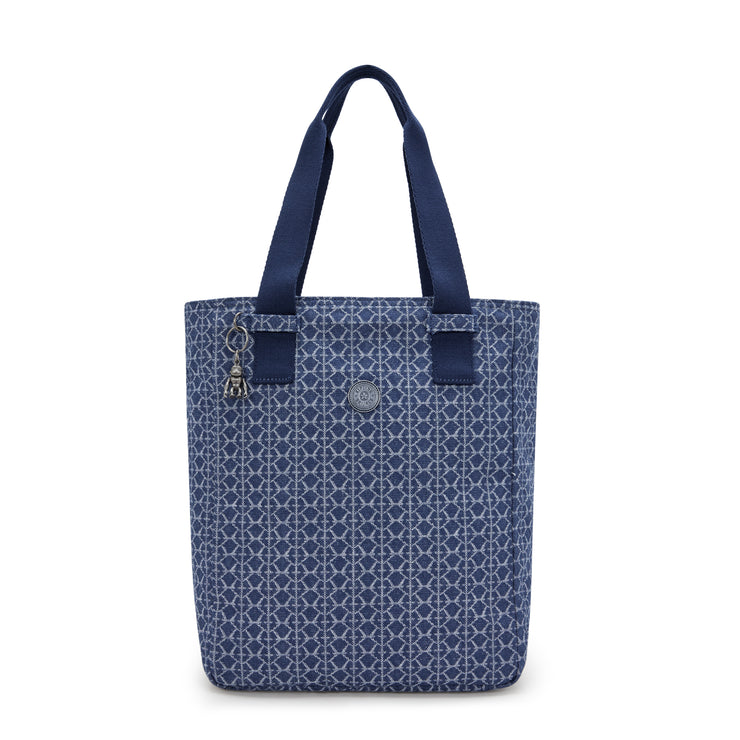 KIPLING Medium tote Female Signature Denim Jowns I3283-7PF