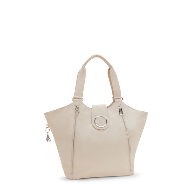 KIPLING Medium tote Female Beige Spice Recicely I3286-26J