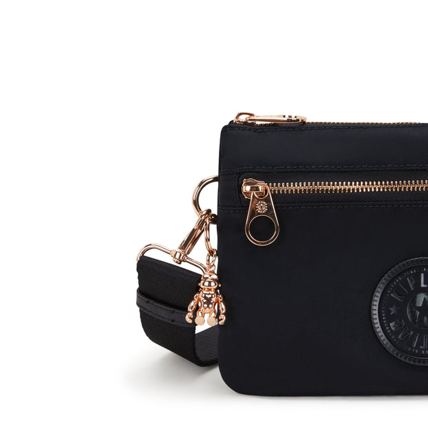 KIPLING Small crossbody (with removable shoulderstrap) Female Blck Rose Spice Riri Zip I3302-62Q