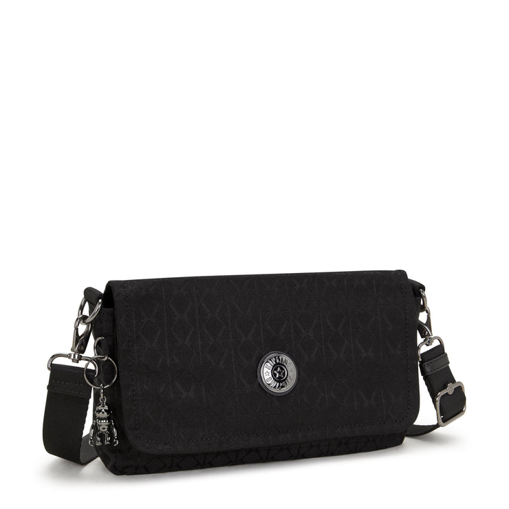 KIPLING Small shoulderbag (with removable chain strap) Female Black Sign Jq Aras Up I3353-Y12