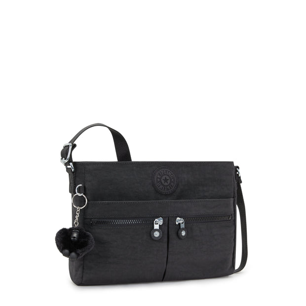 KIPLING Small Crossbody Female Black Noir New Angie  -  I3389-P39