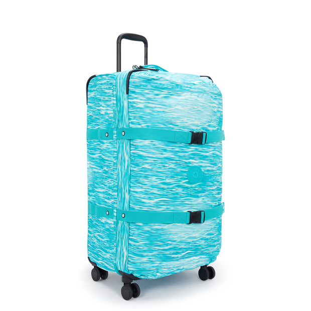 Kipling Large Wheeled Luggage Female Aqua Pool Spontaneous L  -  I3397-5MF