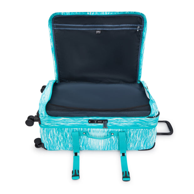 Kipling Large Wheeled Luggage Female Aqua Pool Spontaneous L  -  I3397-5MF