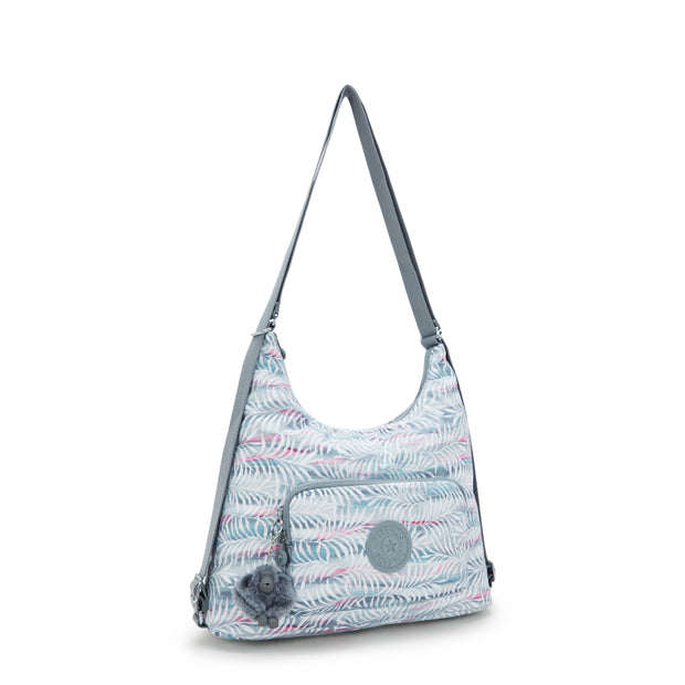 KIPLING Medium shoulderbag (convertible to backpack) Female Palmtree Leaves Yenna I3425-3QN